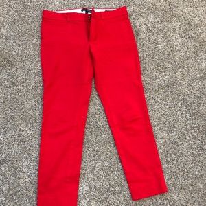 Banana Republic Sloan dress pants in red